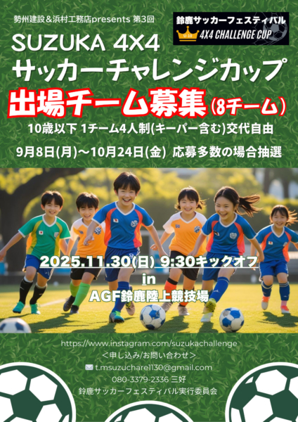 鈴鹿サッカーフェスティバル2025の写真2